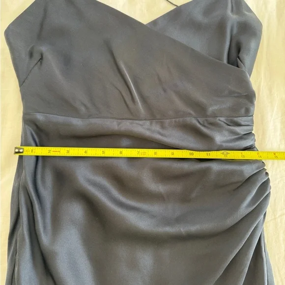 The Sei Strappy Gathered Silk Dress 4 - Picture 9 of 10